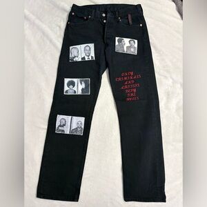 Usure Project / Levi’s upcycling creation denim jeans
